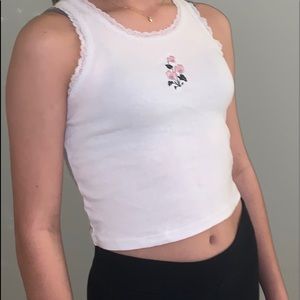 brandy melville cropped tank